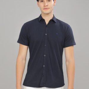 PR3 Shirts 001 – Navy || Half Sleeve Shirt