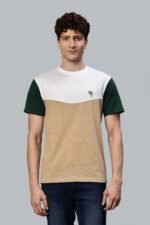 RFS008 || HS White || Half Sleeve Round Neck T-Shirt