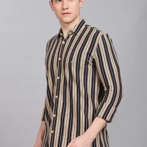 PR3 Shirts 006 – Yellow Stripes || Full Sleeve Shirt