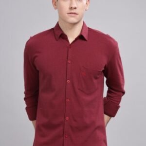 PR3 Shirts 003 – Maroon || Full Sleeve Shirt