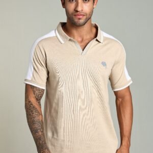 PR43 || Sandel || 100% Cotton Polo T-Shirt