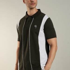 PR44 ||Olive|| 100% Cotton Polo T-Shirt