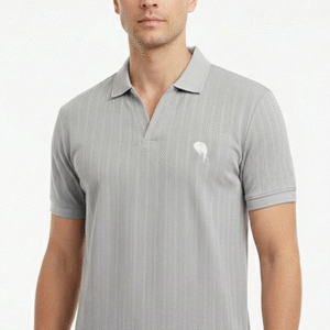 PR45 || Grey|| 100% Cotton Polo T-Shirt
